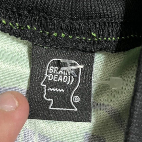 Brain Dead Shirt Mens Large Long Sleeve Psycho Disc Jam Mountain Dew Jersey - Picture 7 of 9